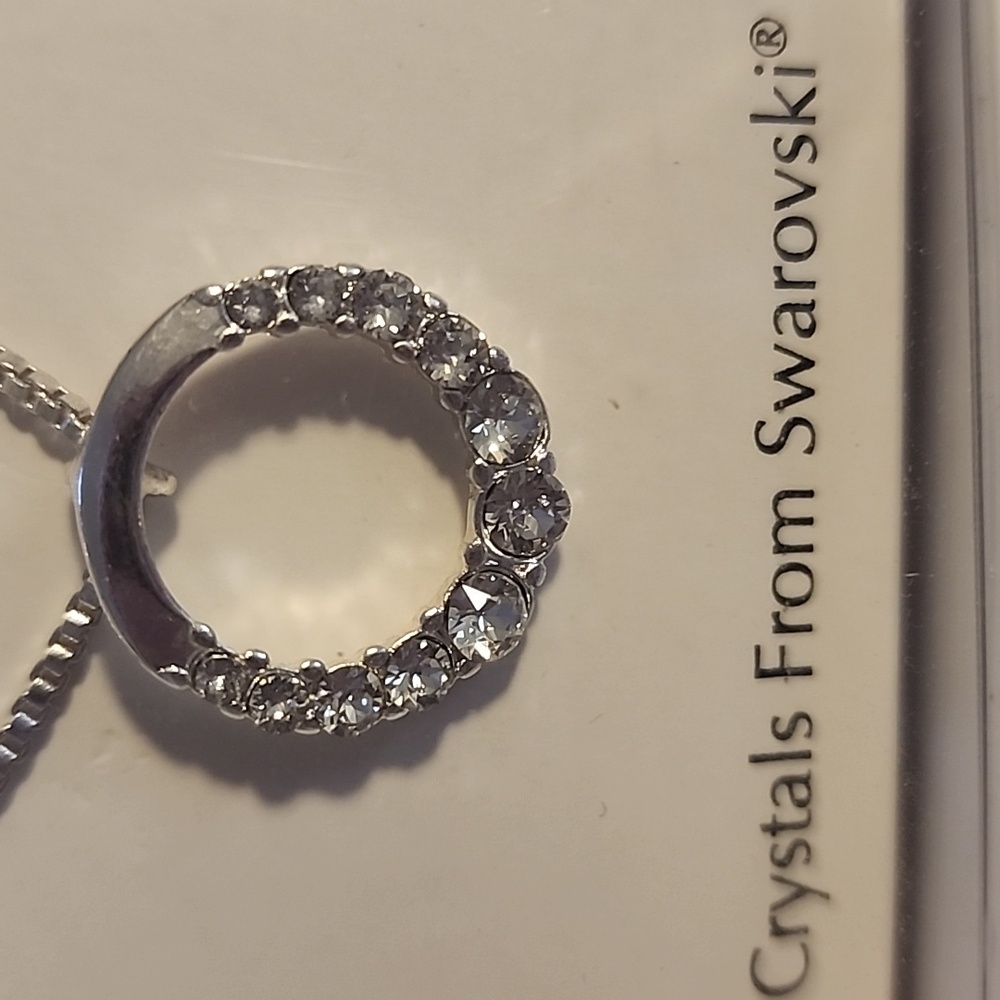 Nine West Silver Necklace and Earring Set - Picture 3 of 4